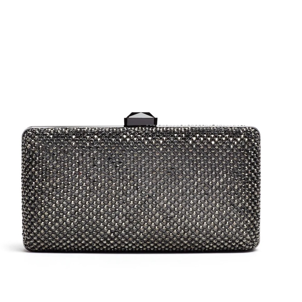 Sondra Roberts Rhinestone Box Clutch